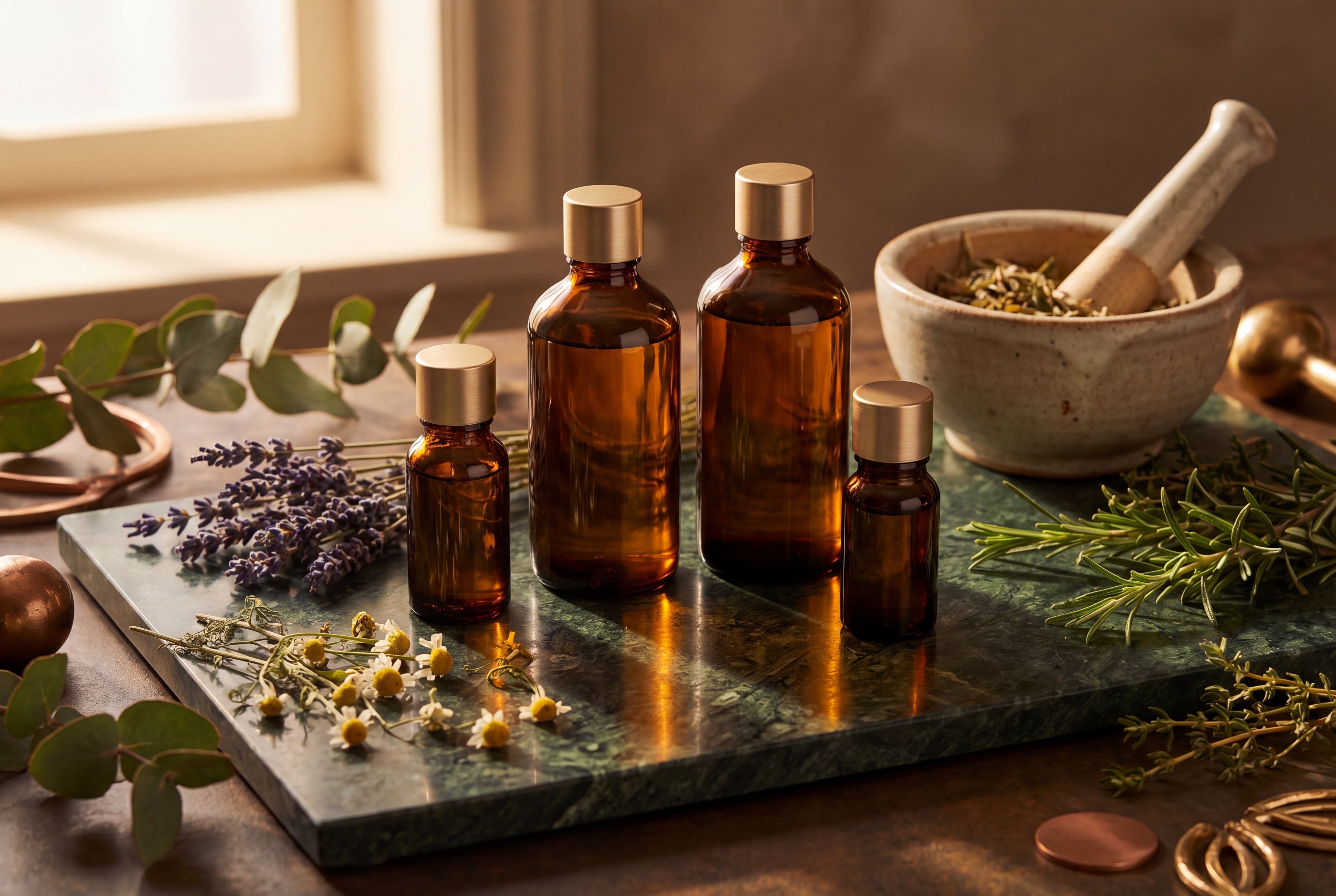 Aura Botanics Master Series essential oil blends